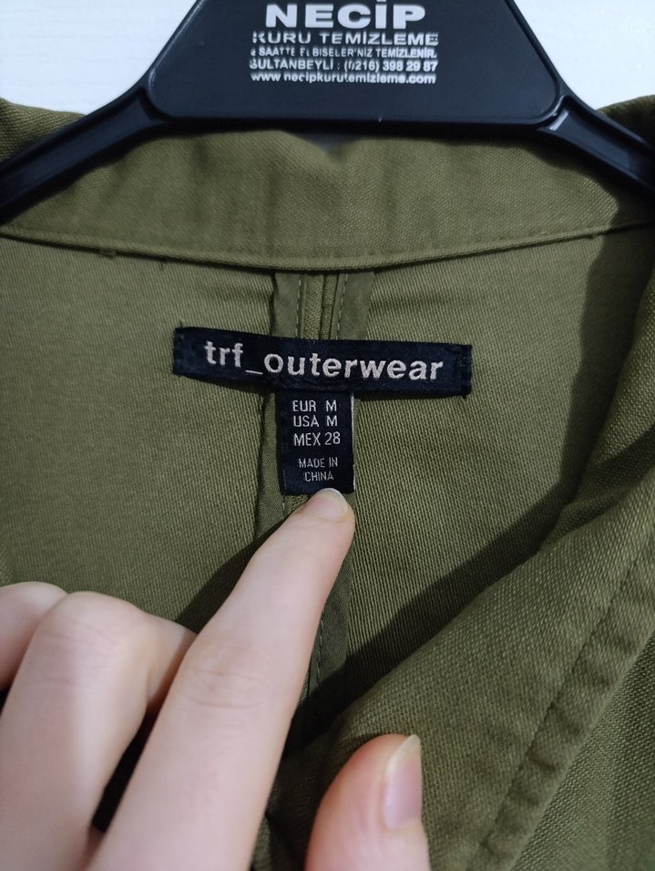 Düğmeli Yeşil Kadın Ceket - Görsel 2