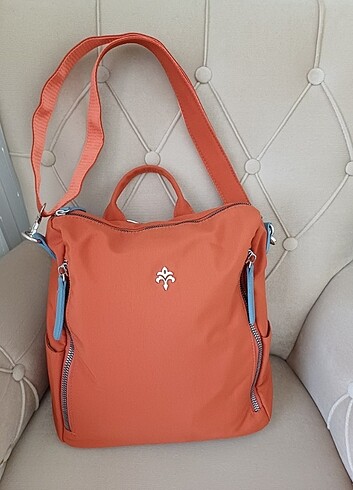  Beden turuncu Renk Sırt ve kol çantası