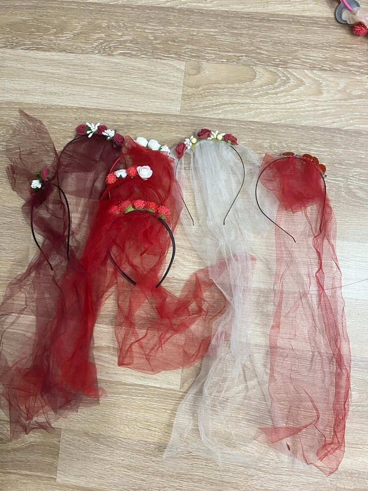 KINA GECESİ SETİ TEFLİ VE TAÇLI - Görsel 5