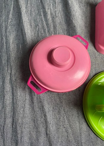 Renkli Plastik Oyuncak Mutfak Seti - Görsel 3