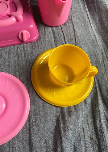 Renkli Plastik Oyuncak Mutfak Seti - Görsel 5