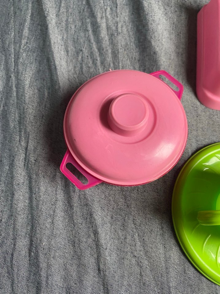 Renkli Plastik Oyuncak Mutfak Seti - Görsel 3