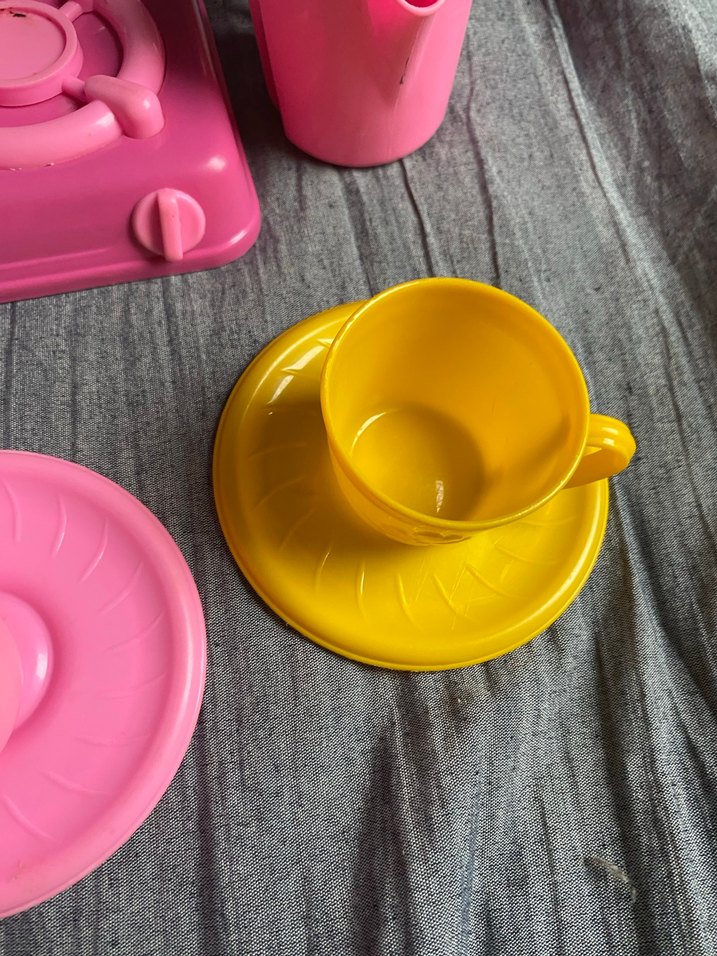 Renkli Plastik Oyuncak Mutfak Seti - Görsel 5