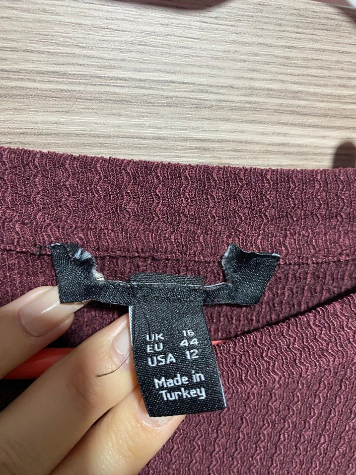 Bordo Elbise - Görsel 2