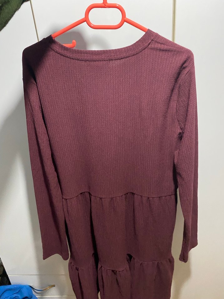 Bordo Elbise - Görsel 4