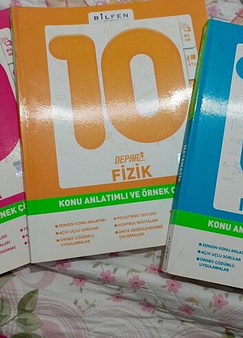 10. Sınıf Matematik-Kimya-Fizik Kitabı
