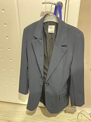 Bershka Bershka lacivert blazer