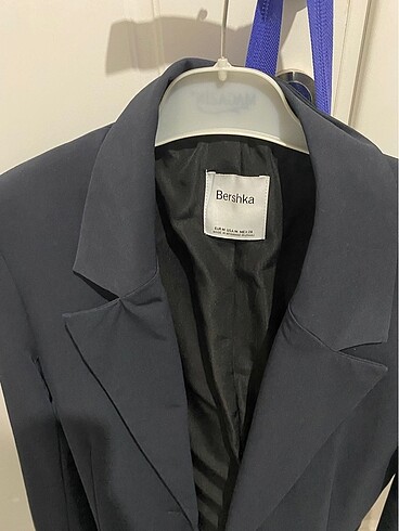 m Beden Bershka lacivert blazer