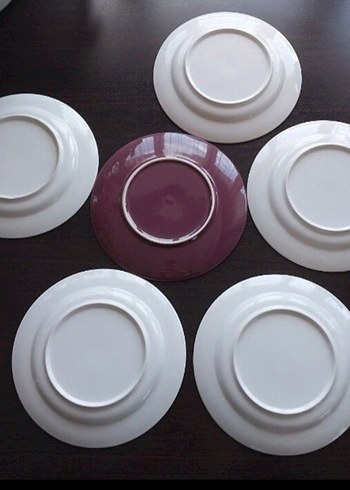 Paşabahçe Pasta Tabağı Seti 5li Krem Renk