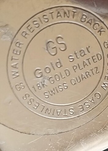 Seiko GS Gold Star Vintage 18K Beyaz Altın Kaplama Saat