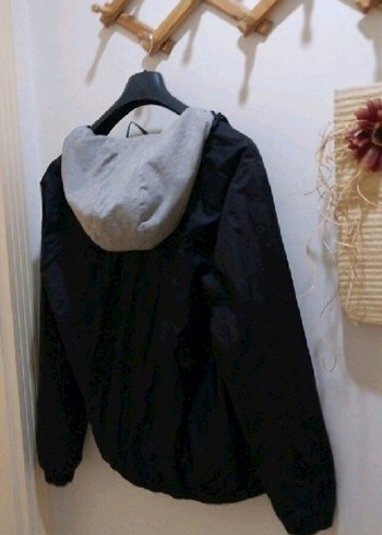 GICIR GICIR MONT XL Siyah Fermuarlı Erkek Spor Yağmurluk - Görsel 7