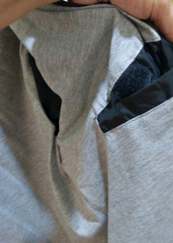 GICIR GICIR MONT XL Siyah Fermuarlı Erkek Spor Yağmurluk - Görsel 6