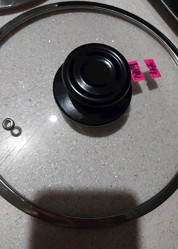 Siyah Kulplu Yeni Model Tencere Cam Kapak - Görsel 10