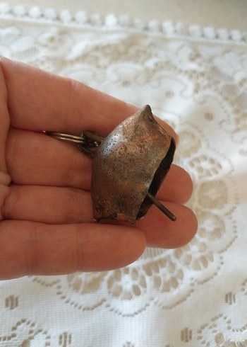 Antika Prinç Bakır Çanlar eskilerden - Görsel 5