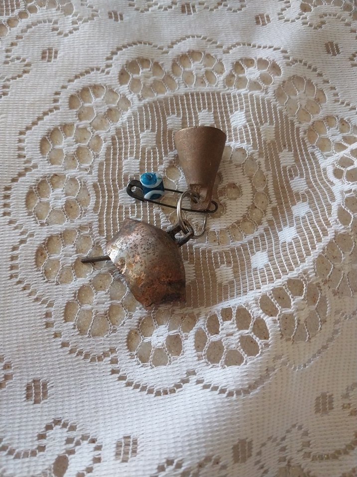 Antika Prinç Bakır Çanlar eskilerden - Görsel 3