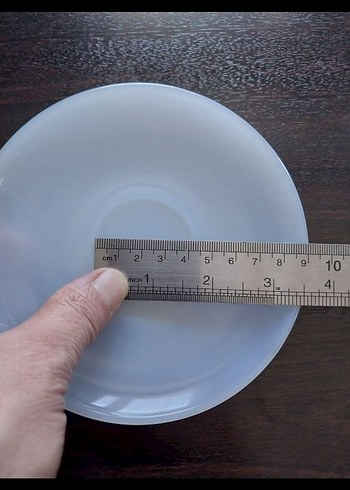 Arcopal Yumurta Akı Tabak Tek Eskilerden - Görsel 3