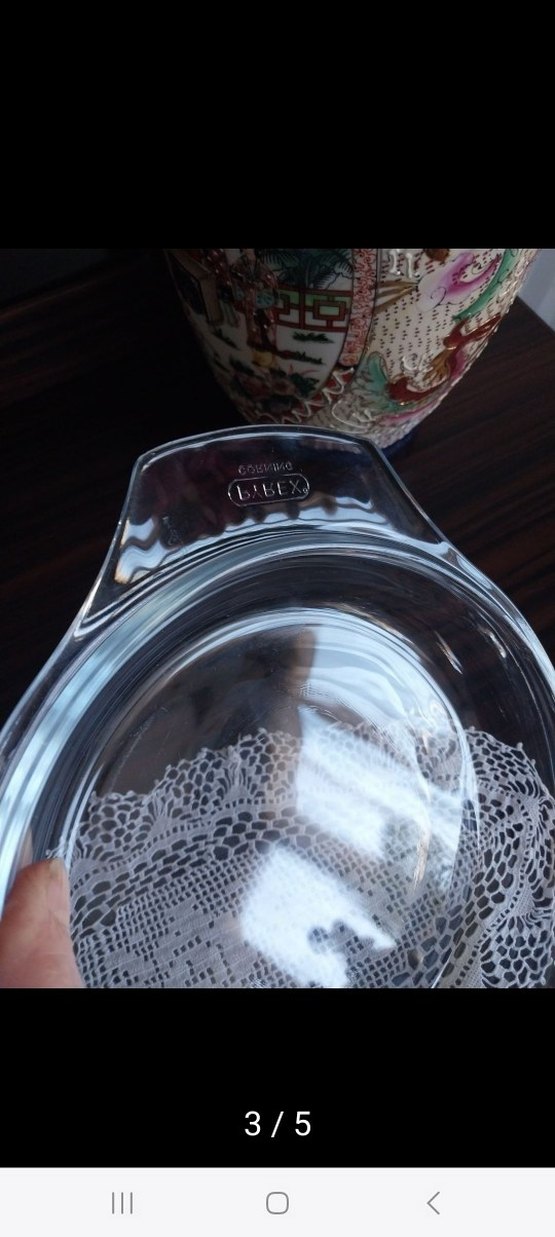 İngiliz Pyrrx Cam Yuvarlak  Tencere Kapağı Kapak 22 cm - Görsel 3