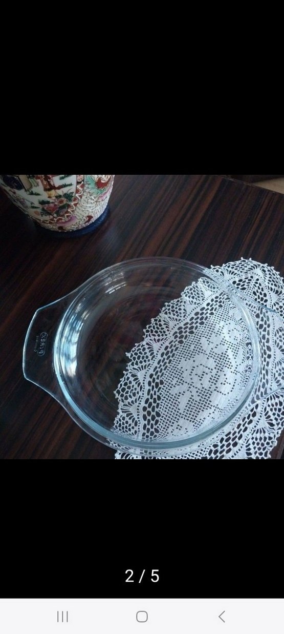 İngiliz Pyrrx Cam Yuvarlak  Tencere Kapağı Kapak 22 cm - Görsel 2