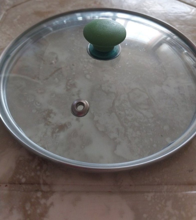 14 cm Yeşil Kulplu Kaçerola Tava Sosluk Tencere Kapağı Cam Kapak - Görsel 5