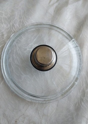 20 cm Cam Tencere Kapağı Metal Saplı Kapak - Görsel 5