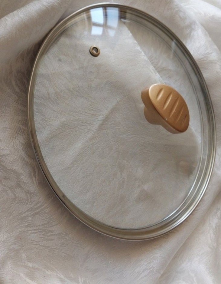 22 cm Tencere Kapağı Cam Kapak - Görsel 5