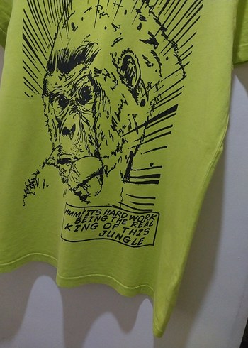 Renkli Baskılı Erkek Çocuk Tişörtü 100% pamuk - Görsel 7