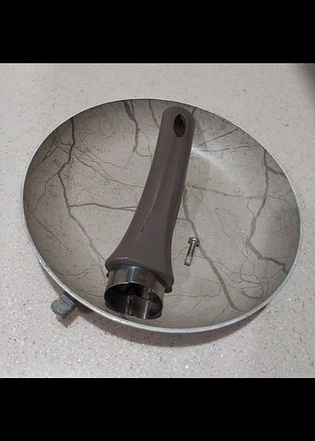 Nero Bej 20 cm Tava granit efektli - Görsel 6