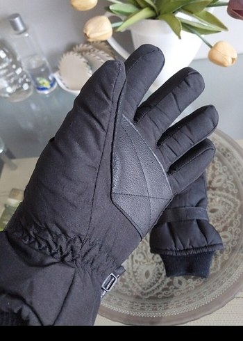 Erkek Çocuk Siyah Kar Kayak Eldiven L beden - Görsel 10