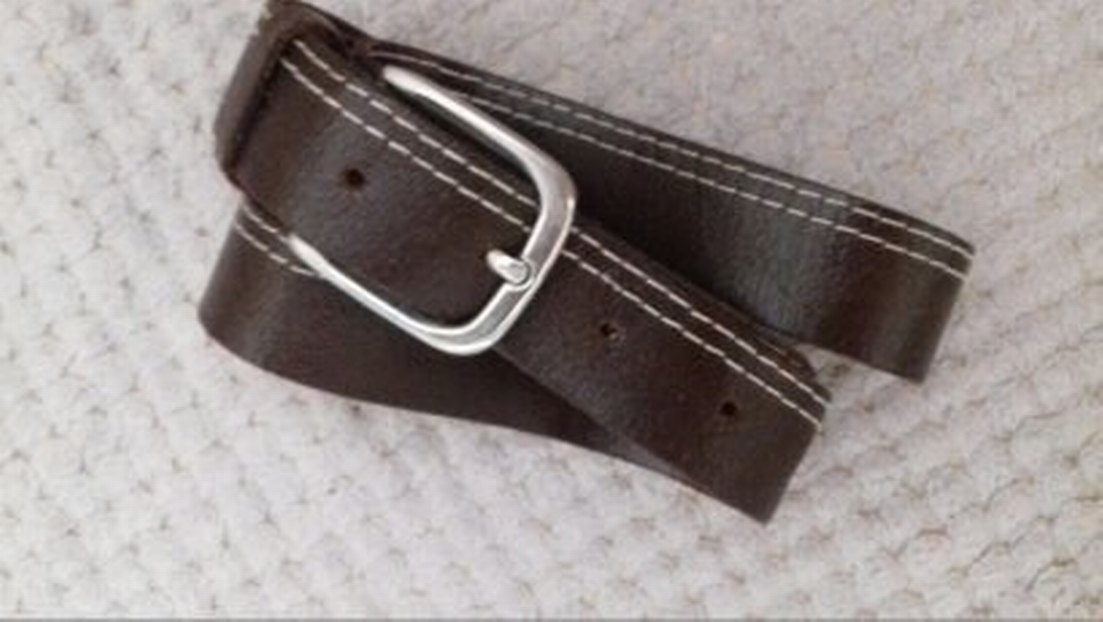 Pancho Panço Çocuk Deri Kemer Tokalı - Görsel 2