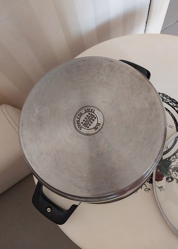 Cam Kapak Paslanmaz Tencere 24x14 cm Bilge Çelik Çift Taban - Görsel 9