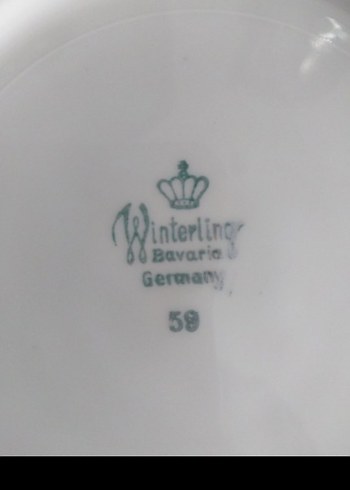 Vintage Çiçek Desenli Ajurlu Porselen Dekor Tabak 17 cm - Görsel 6