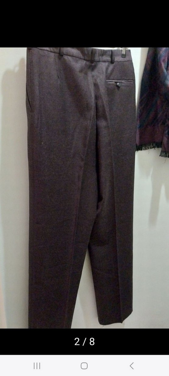 Yün Pilili  Klasik Erkek Pantolon 40 beden - Görsel 2