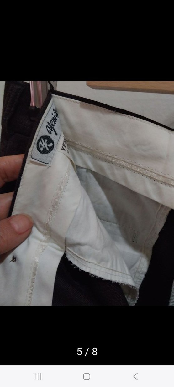 Yün Pilili  Klasik Erkek Pantolon 40 beden - Görsel 4