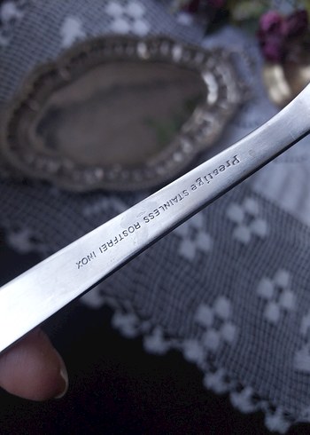 Vintage Prestige Servis Çatalı - Görsel 6