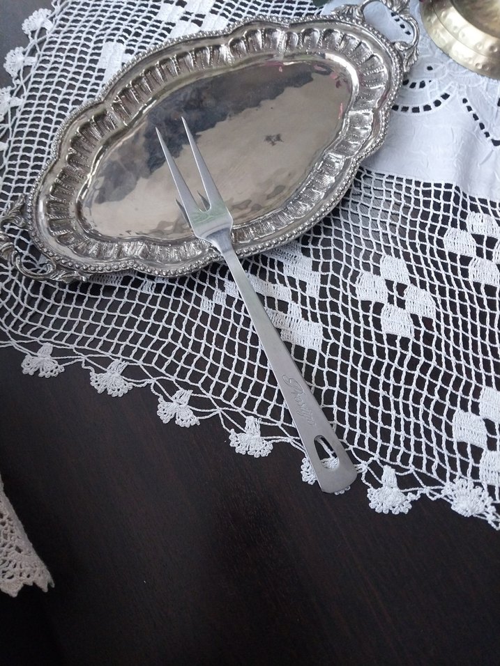 Vintage Prestige Servis Çatalı - Görsel 5