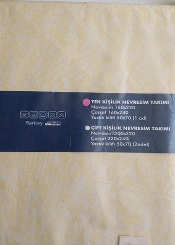 Nevresim Takımı Tek Kişilik Çarşaf Yastık Kılıfı Nevresim - Görsel 5