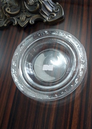 Şeffaf Cam Kapaklı Tabak Lonumluk Çok Amaçı Sunumluk - Görsel 5