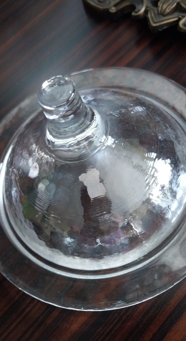 Şeffaf Cam Kapaklı Tabak Lonumluk Çok Amaçı Sunumluk - Görsel 3