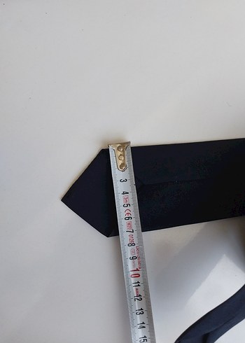 Beden Erkek Lacivert Kravat Ince model