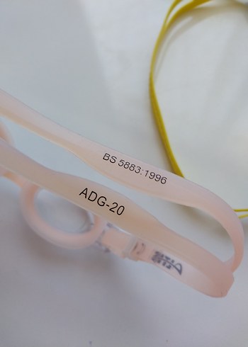 Sarı ve Pembe Elastik Dalış Yüzücü Gözlüğü - Görsel 10