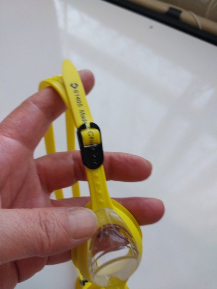 Sarı ve Pembe Elastik  Dalış Yüzücü Gözlüğü - Görsel 5