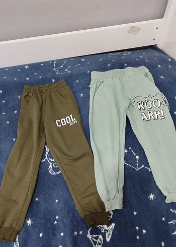 Çocuk Renkli Baskılı Sweatshirt ve Pantolon Takım - Görsel 2