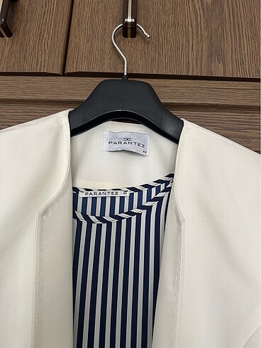 44 Beden Şık Blazer ve Bluz Takım