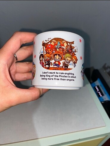 One Piece Temalı özel tasarım kupa bardak