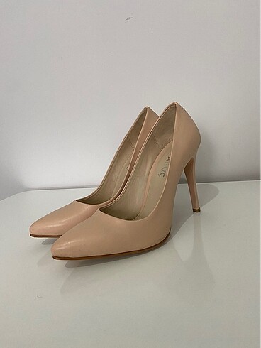 inci Pabuç pudra Stiletto