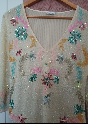 Uzun Siyah V Yakalı Gotik Elbise - Görsel 2