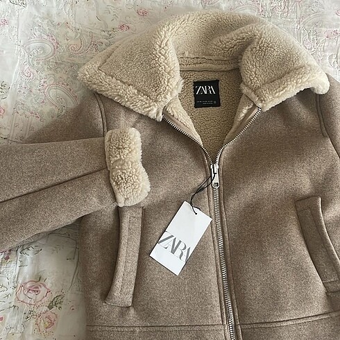 Zara yeni ve etiketli sezon biker mont