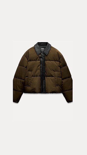 Zara yeni ve etiketli sezon mont