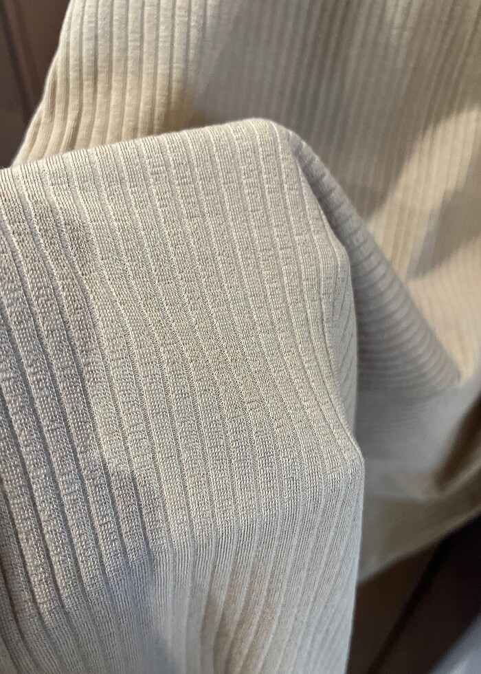 Penye mıdı boy elbıse camel renk - Görsel 3