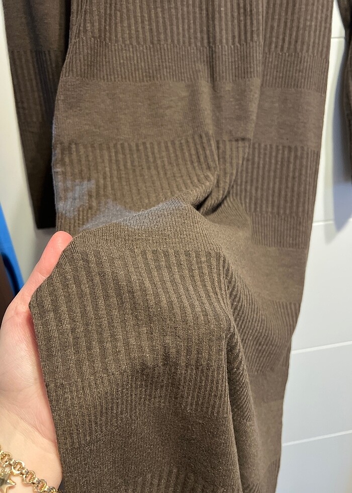 Harika rahat triko elbise - Görsel 3